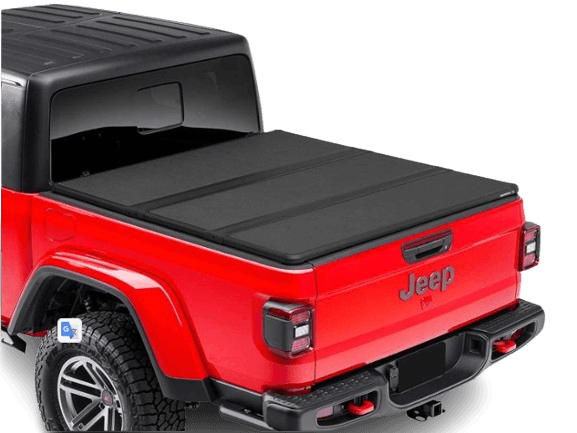 Kikito Professional FRP Hard Tri-Fold Truck Bed Tonneau Cover for 2020-2025 Gladiator JT 5ft (60.3in) Bed